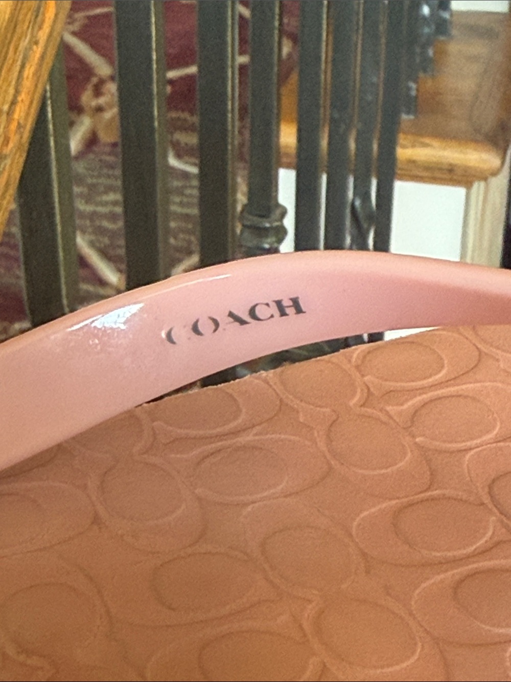 COACH ABBIGAIL ladies flip-flops preowned good condition size 9 - Picture 8 of 10